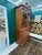 A handsome and impressive antique secretary bookcase desk, crafted in rich, warm-toned finish with beautifully figured...