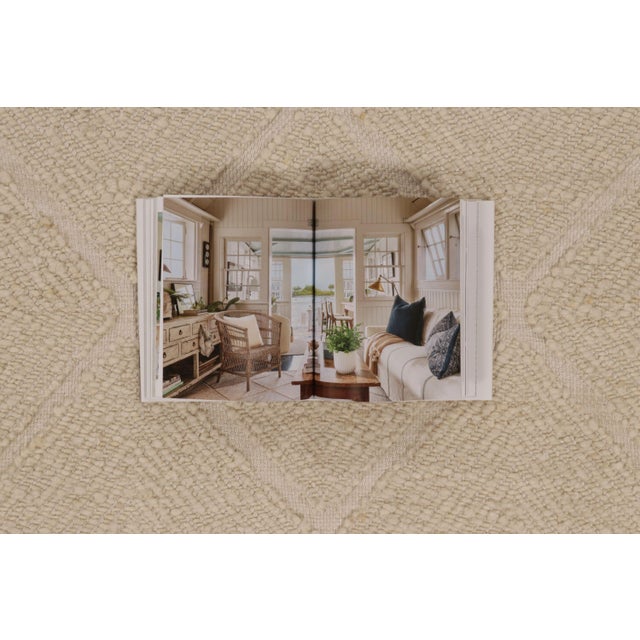 Contemporary Scandinavian Style Wool Rug in Beige by Rug & Kilim, India For Sale - Image 9 of 10
