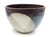 Offered is a vintage 1970s Pottery Craft #123 bowl/planter. The rich brown glaze on the stoneware contrasts with the...