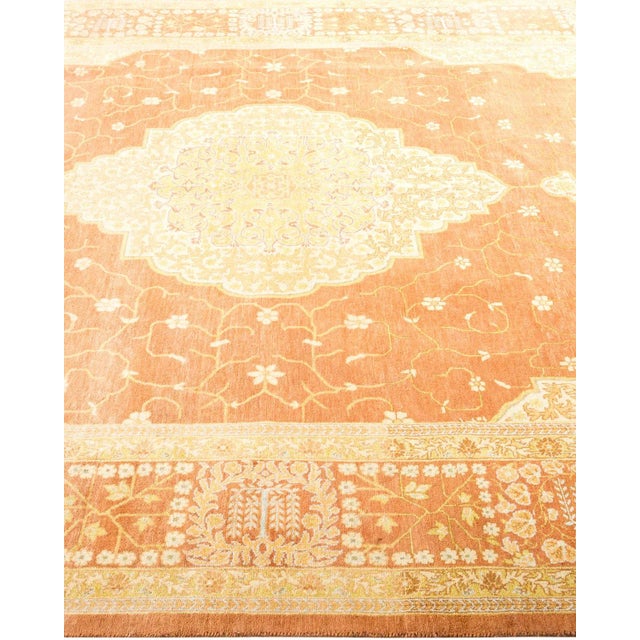 Solo Rugs Mogul, One-of-a-Kind Hand-Knotted Area Rug - Brown, 6' 1" x 9' 2" For Sale - Image 4 of 8