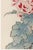 Red & White Chrysanthemum by Hasegawa, Vintage Japanese Botanical Art Print, 12" X 18" For Sale - Image 4 of 8