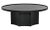 Mid-Century Modern NOIR Rome Coffee Table, Black Iron For Sale - Image 3 of 6
