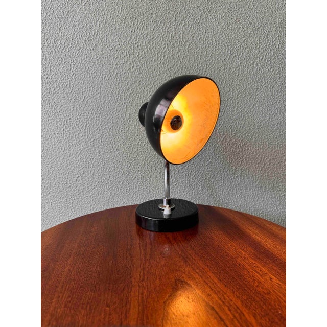 1930s Vintage 6722-T Table Lamp by Christian Dell for Kaiser Idell, 1930s For Sale - Image 5 of 18