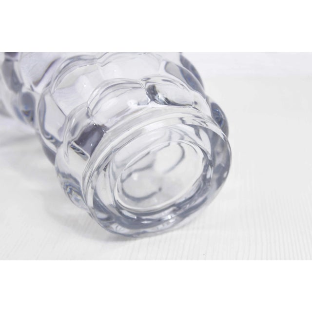 1940s French Crystal Vase from P.D'Avesn, 1940s For Sale - Image 5 of 11