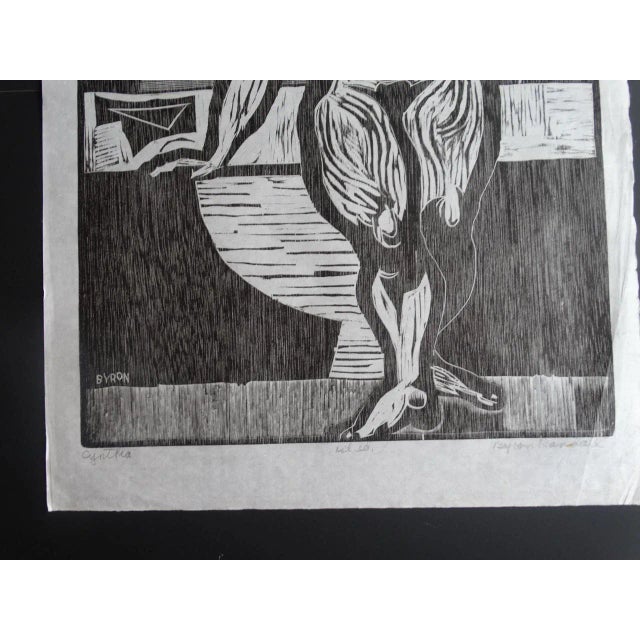 1st edition. Signed. Measures 23 1/2" x 32 1/2". Byron Randall (October 23, 1918 – August 11, 1999) was an American West...