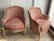 The perfect French Bergères chairs. With a well-made painted frame, these chairs have been beautifully re-upholstered in a...
