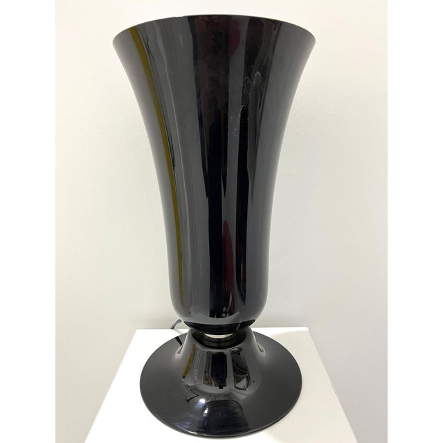 Contemporary Anni Trenta Murano Glass Table Lamp For Sale - Image 3 of 5