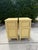 Yellow Vintage French Provincial Carved Nightstands With Locking Commode Cabinets by Agr Paris, Pair For Sale - Image 8 of 17