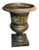 1820 French Empire Tole Peinte Urn Vase For Sale