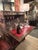 Jacobean Style Tapestry Covered Desk on Barley Twist Base For Sale - Image 13 of 17