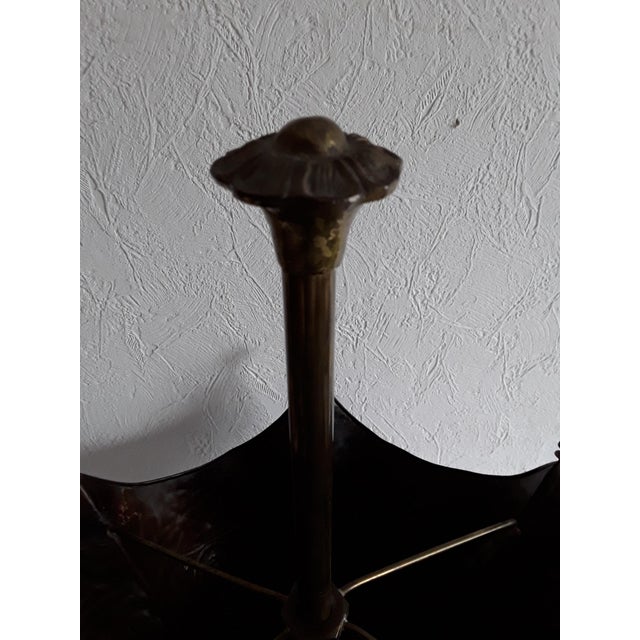 Vintage German Bronze, Brass and Copper Umbrella Stand, 1960s For Sale - Image 6 of 8