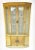 1970s Vintage Stanley Faux Bamboo and Cane Lighted China and Display Cabinet For Sale - Image 14 of 14