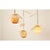 Ellipse jasmin pendant lamp by jennifer midoz dimensions: ø 20 x w 44 x h 35 cm materials: blown glass, polished brass...