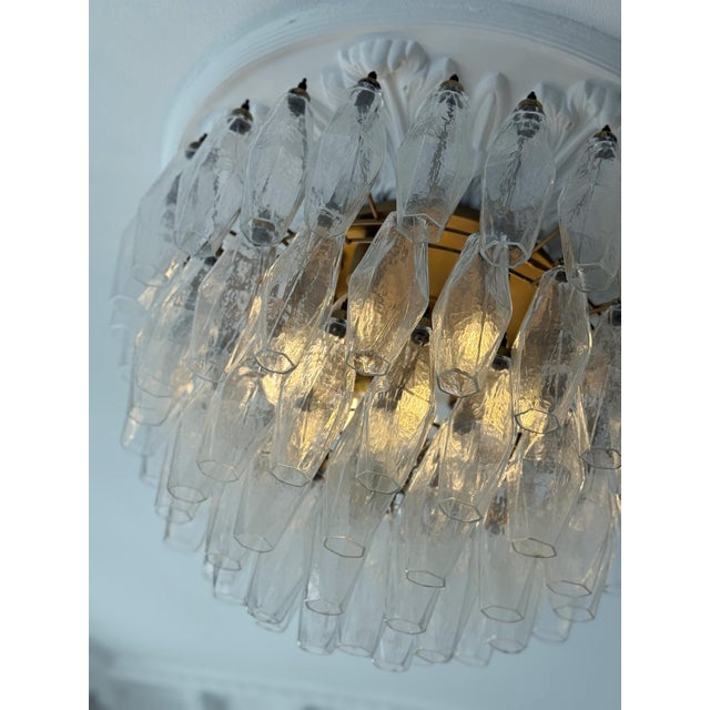 Flush Mount in the style of Carlo Scarpa For Sale - Image 10 of 11