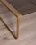 Vintage Italian Brass and Glass Coffee Table, 1960s For Sale - Image 4 of 9