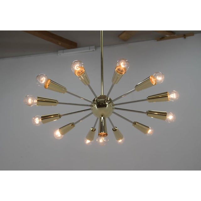 Space Age Sputnik Chandelier, 1960s For Sale - Image 10 of 14