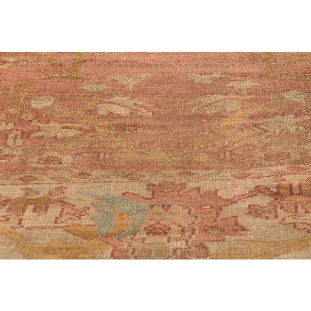 Late 19th Century Turkish Oushak Rug - 10'00 X 12'05 For Sale In Dallas - Image 6 of 10