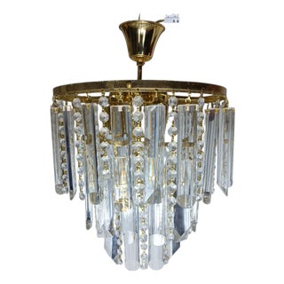 Murano Glass Chandelier, 1960s For Sale