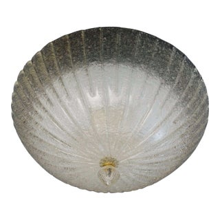 1960s Murano Graniglia Flush Mount For Sale