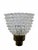 An elegant vintage wall sconce designed by the renowned master Ercole Barovier for Barovier & Toso. The shade is crafted...