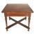 Antique Tyrolean Solid Oak Country Folding Table For Sale - Image 5 of 5