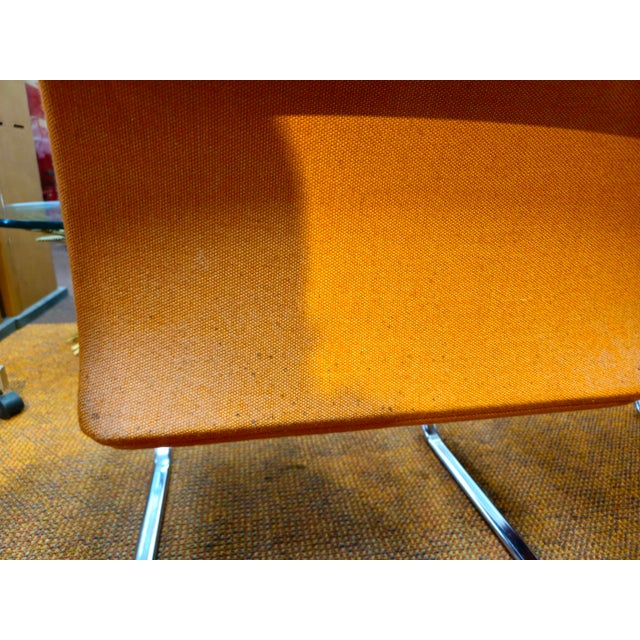 Mid Century Modern Attributed to Peter Protzman for Herman Miller Orange Modular Chair Set For Sale - Image 10 of 10