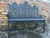 Black Late 19th Century Gothic Iron Garden Bench, Restored For Sale - Image 8 of 11