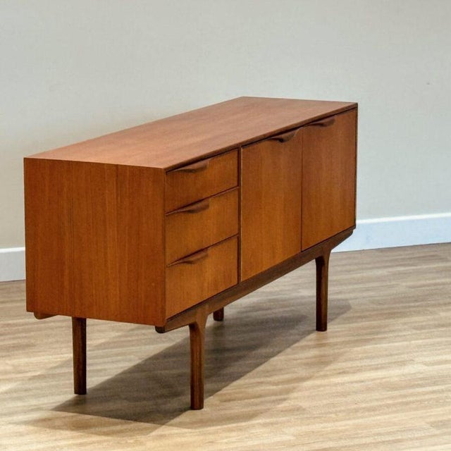 2000 - 2009 Small Sideboard in Teak by Tom Robertson for McIntosh For Sale - Image 5 of 14