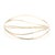 Circumference: 7.5 inches Width: 11/16 in. Weight: 7.3 dwts. / 11.4 grams Stamps "Tiffany & Co Elsa Peretti 750" w/ box...