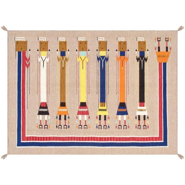 Traditional Tuscany Wool Mocha Area Rug, 5' 1'' X 6'11'' For Sale - Image 3 of 3