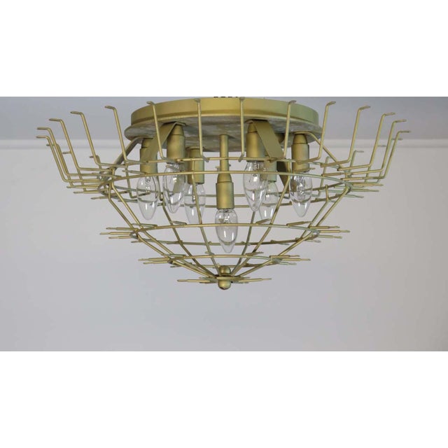 Murano Poliedri Ceiling Light by Carlo Scarpa, 1990 For Sale - Image 12 of 13