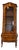 Baroque Style Inlaid Walnut Display Cabinet For Sale