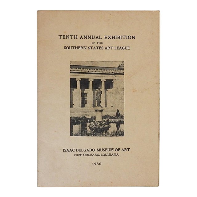 1930 Southern States Art League 10th Annual Exhibition Program Book For Sale