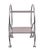 Stunning two tier Bar Card or Serving card. Chrome circle shaped frame. Comes with two Smoked Glass tops, on wheels. Great...