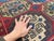 Vintage Caucasian Soumak Flatweave Medallion Rug - 10'7" X 5'3" For Sale - Image 13 of 15