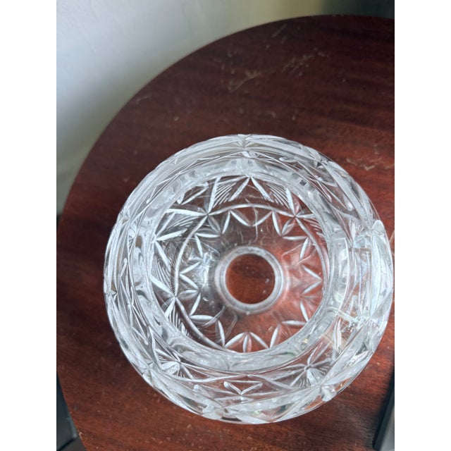 Metal Waterford Crystal Times Square 2000 Star of Hope Hurricane Candle Holder Millennium Collection For Sale - Image 7 of 10