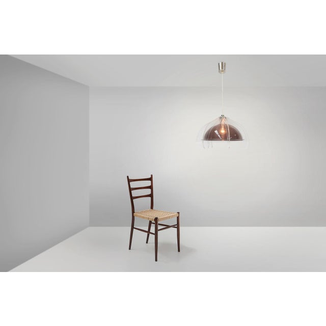 Germany / 1960 / wire pending lamp / Paul Secon for Sompex / plastic / mid-century / vintage Vintage pendant lamp made of...