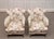 Art Nouveau Swedish Grace Lounge Chairs in Floral Jacquard, 1940s, Set of 2 For Sale - Image 12 of 16