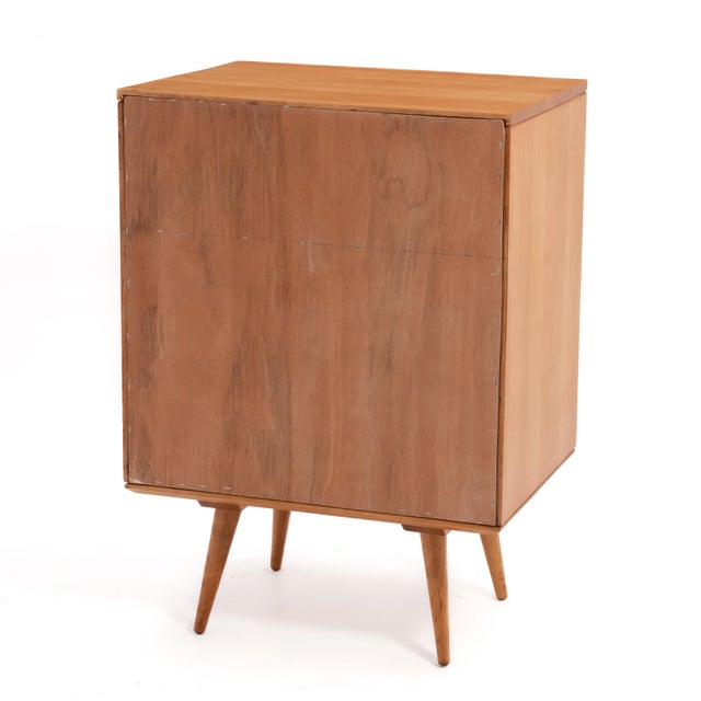 Paul McCobb Planner Group Modular Two Piece 1512 Record Cabinet 1540 Low Table For Sale In Philadelphia - Image 6 of 18