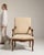 Wood Louis XV Oak Throne Chair, Rococo Style, France, 19th Century For Sale - Image 7 of 13