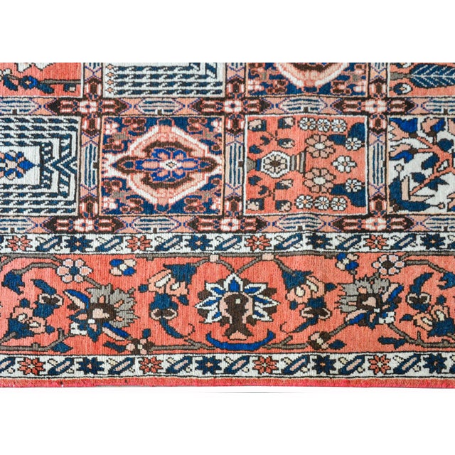 Ruby Red 1970s Vintage Bakhtiari Rug For Sale - Image 8 of 13