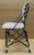 Wood Eichholtz Colony Rattan Chevron Dining Side Chair For Sale - Image 7 of 11