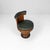 Art Deco Italian Wooden and Green Faux Leather Chairs, 1930s, Set of 3 For Sale - Image 16 of 18