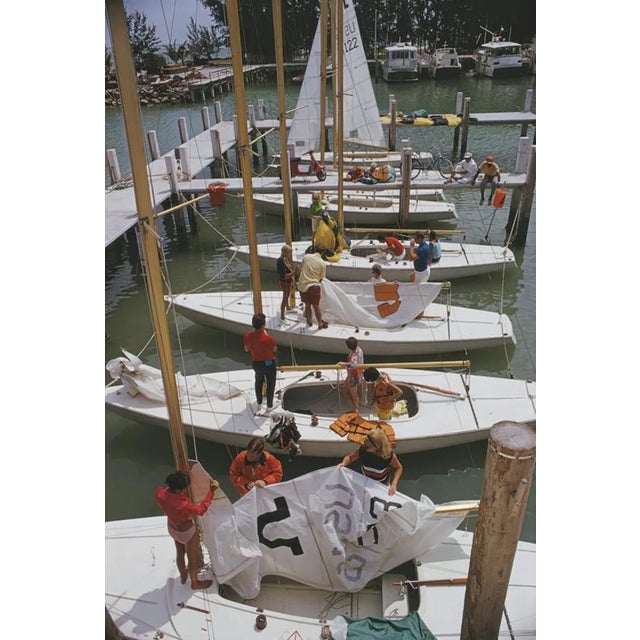 Slim Aarons, Freeport Yachts, Estate Stamped Photographic Print, 1969 / 2020s For Sale