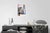 Fine art collage painting by artist Martha Holden..Several of the photos show the art in a room setting. This painted...