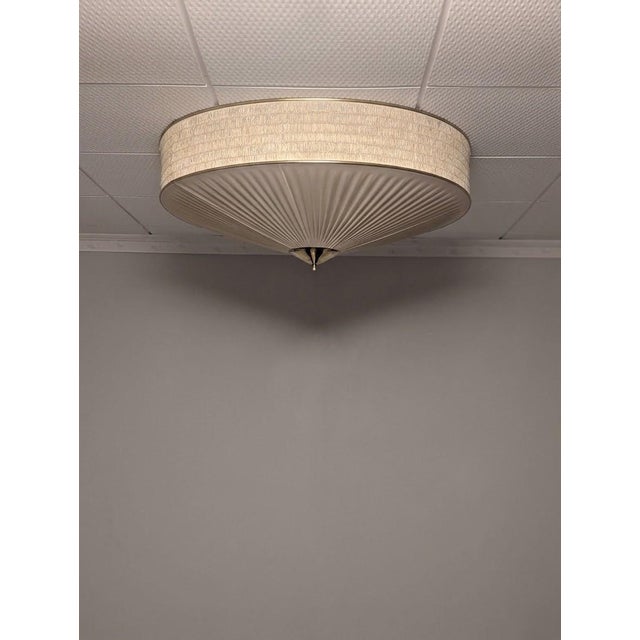 Mid-Century Modern Vintage Finnish Fush Mount, 1950s For Sale - Image 3 of 18