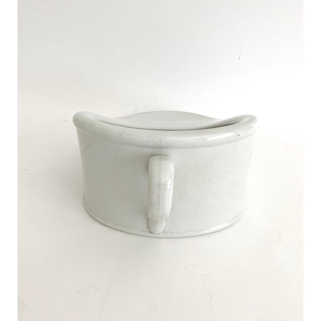 Ceramic English Ironstone Planter For Sale - Image 7 of 11