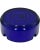 Vintage Cobalt Blue Glass Claris Hotel Barcelona, Spain Ashtray For Sale In Washington DC - Image 6 of 12