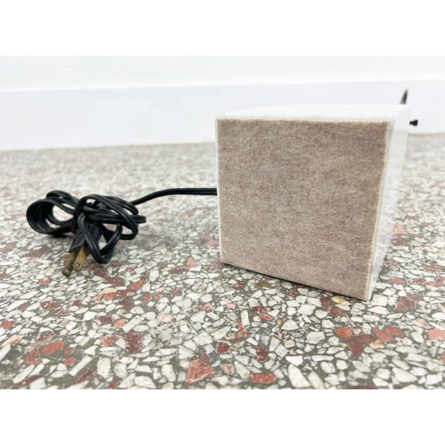 Koch and Lowy Marble Base Chrome Table Lamp For Sale - Image 10 of 11