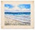 Modern Soft Surf Waves – Original Coastal Oil Painting on Unstretched Canvas by Ericson (8" X 10") For Sale - Image 3 of 4
